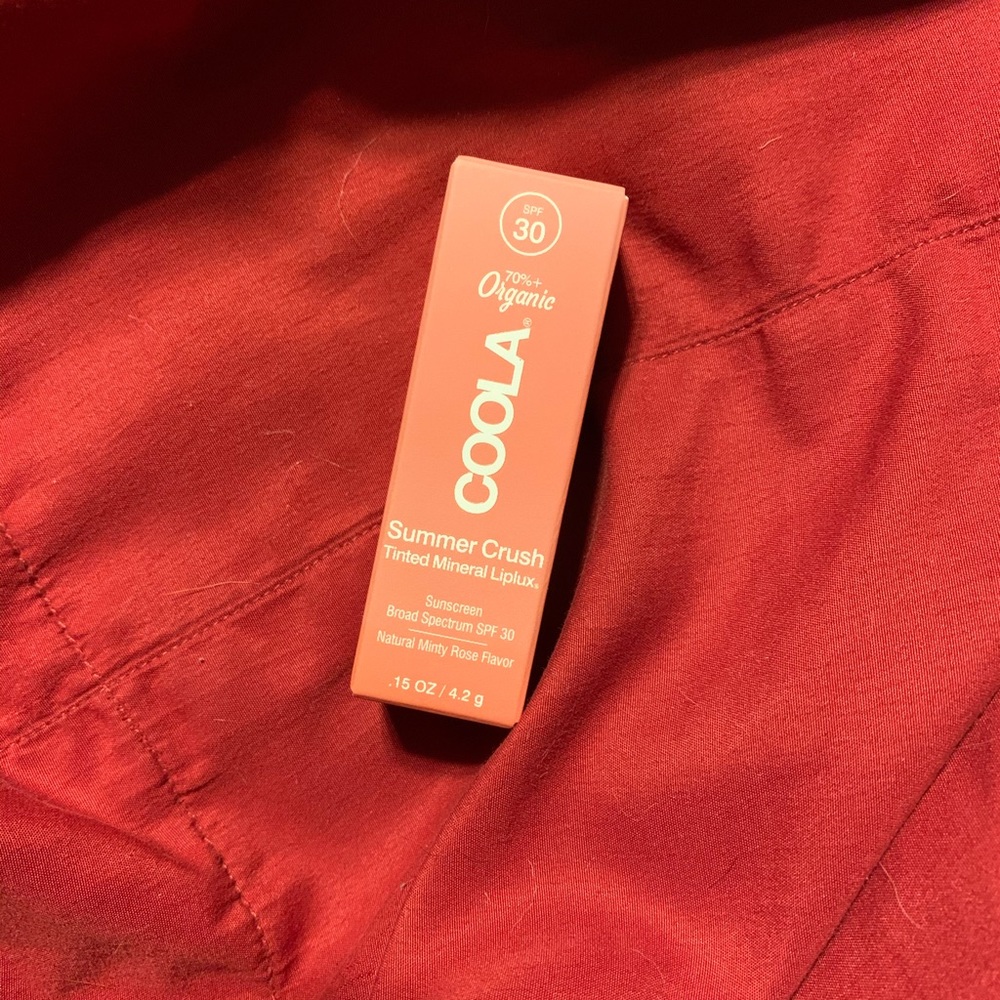 Coola Summer Crush Tinted Mineral Liplux.